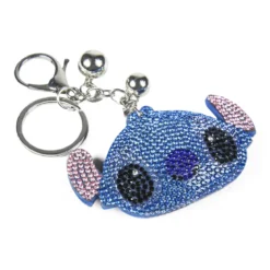 Lilo & Stitch - Stitch Face Glitter Schlüsselanhänger