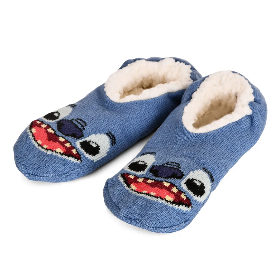 Lilo & Stitch - Stitch Plüsch Pantoffeln blau