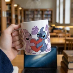 Lilo & Stitch Tasse Angel & Stitch Heart 325 ml
