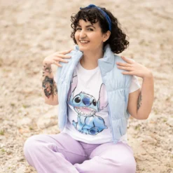 Lilo & Stitch - T-Shirt Stitch weiß