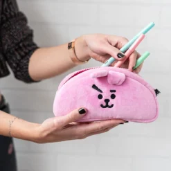 Line Friends - BT21 Cooky Plüsch Federmäppchen