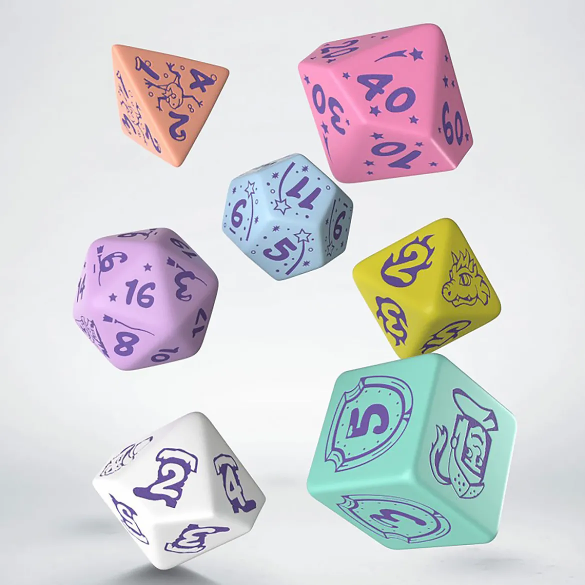 Little Berry My Very First RPG Würfel Set 7tlg