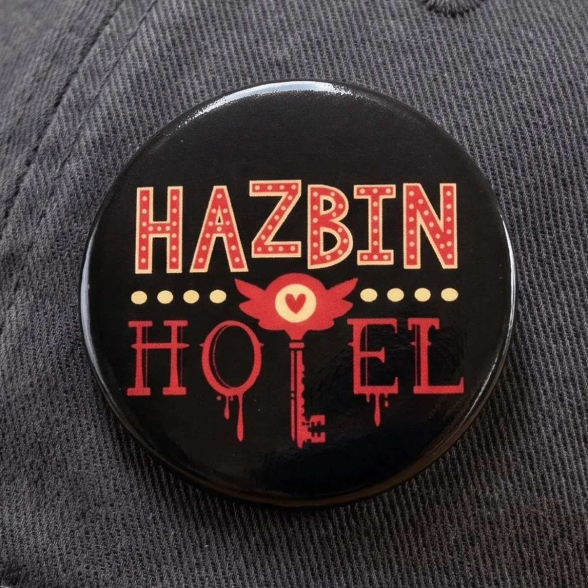 Logo Button für Hazbin Hotel Fans