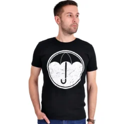 Logo T-Shirt für The Umbrella Academy Fans schwarz