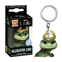 Loki - Alligator Loki Funko Pop Schlüsselanhänger