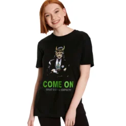 Loki - Come on T-Shirt schwarz