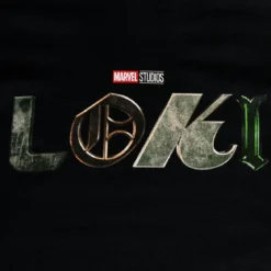 Loki - Logo T-Shirt schwarz