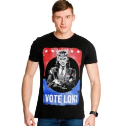 Loki - Vote Loki T-Shirt schwarz