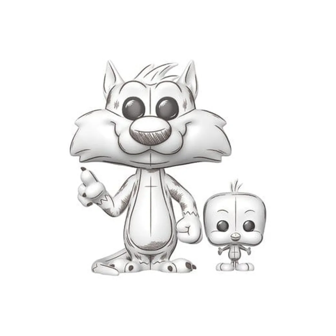 Looney Tunes POP!&Buddy Animation Vinyl Figur