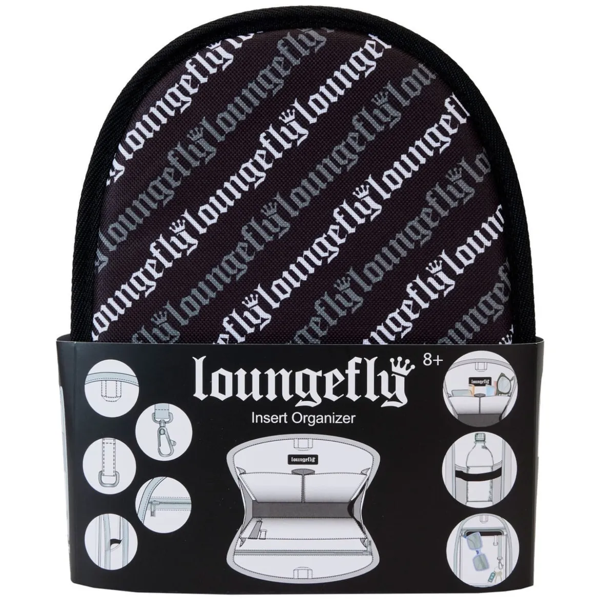 Loungefly Mini-Rucksack Insert Organizer