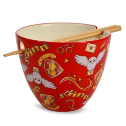 Magic Symbols Ramen Schale mit Ess-Stäbchen - Harry Potter