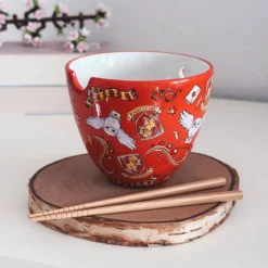 Magic Symbols Ramen Schale mit Ess-Stäbchen - Harry Potter