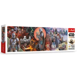 Mandalorianer mit Grogu Puzzle - Star Wars The Mandalorian
