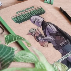 Mandalorianer mit Grogu Schreibset - Star Wars The Mandalorian