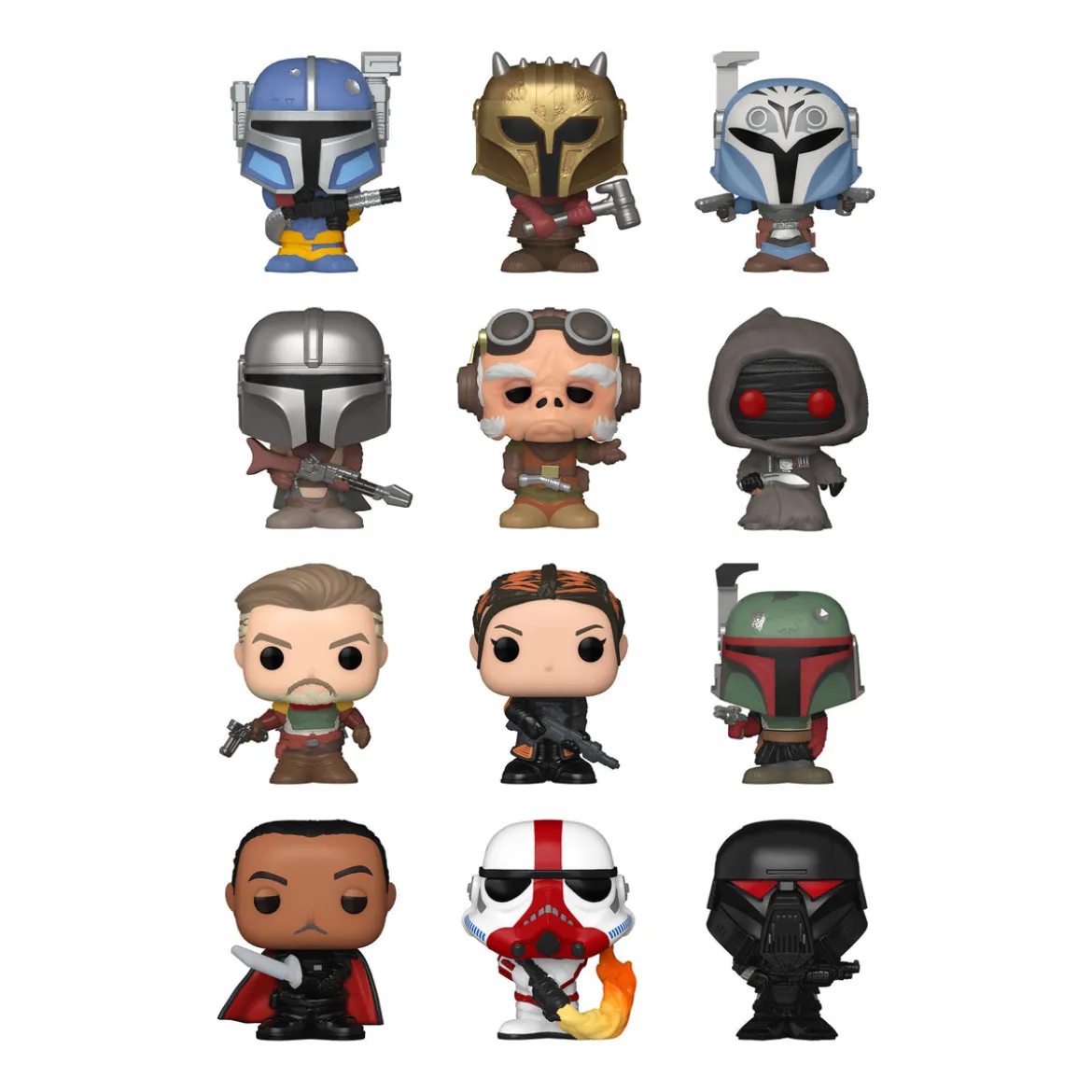 Mandalorian Mystery Bitty Pop Funko Figur - Star Wars The Mandalorian