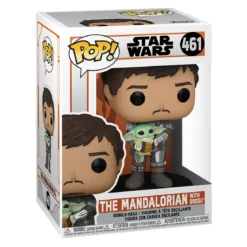 Mando mit Grogu Funko Pop Figur - Star Wars The Mandalorian