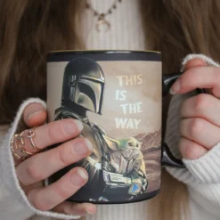 Mando mit Grogu Thermoeffekt Tasse - Star Wars The Mandalorian