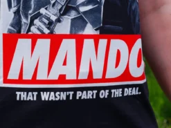 Mando T-Shirt schwarz - Star Wars The Mandalorian