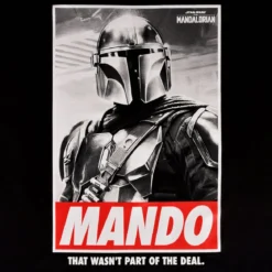 Mando T-Shirt schwarz - Star Wars The Mandalorian