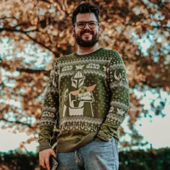 Mando und Grogu Strickpullover - Star Wars The Mandalorian