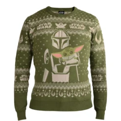 Mando und Grogu Strickpullover - Star Wars The Mandalorian