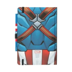 Marvel Captain America Premium Notizbuch mit Stift Uniform