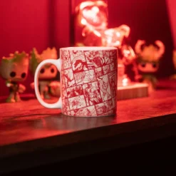 Marvel - Comic Logo Thermoeffekt Tasse