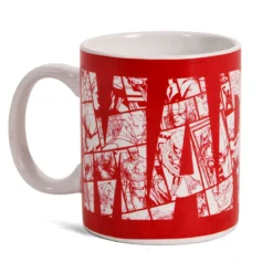 Marvel - Comic Logo Thermoeffekt Tasse