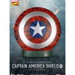Marvel Comics PVC Captain America Schild Life Size Statue