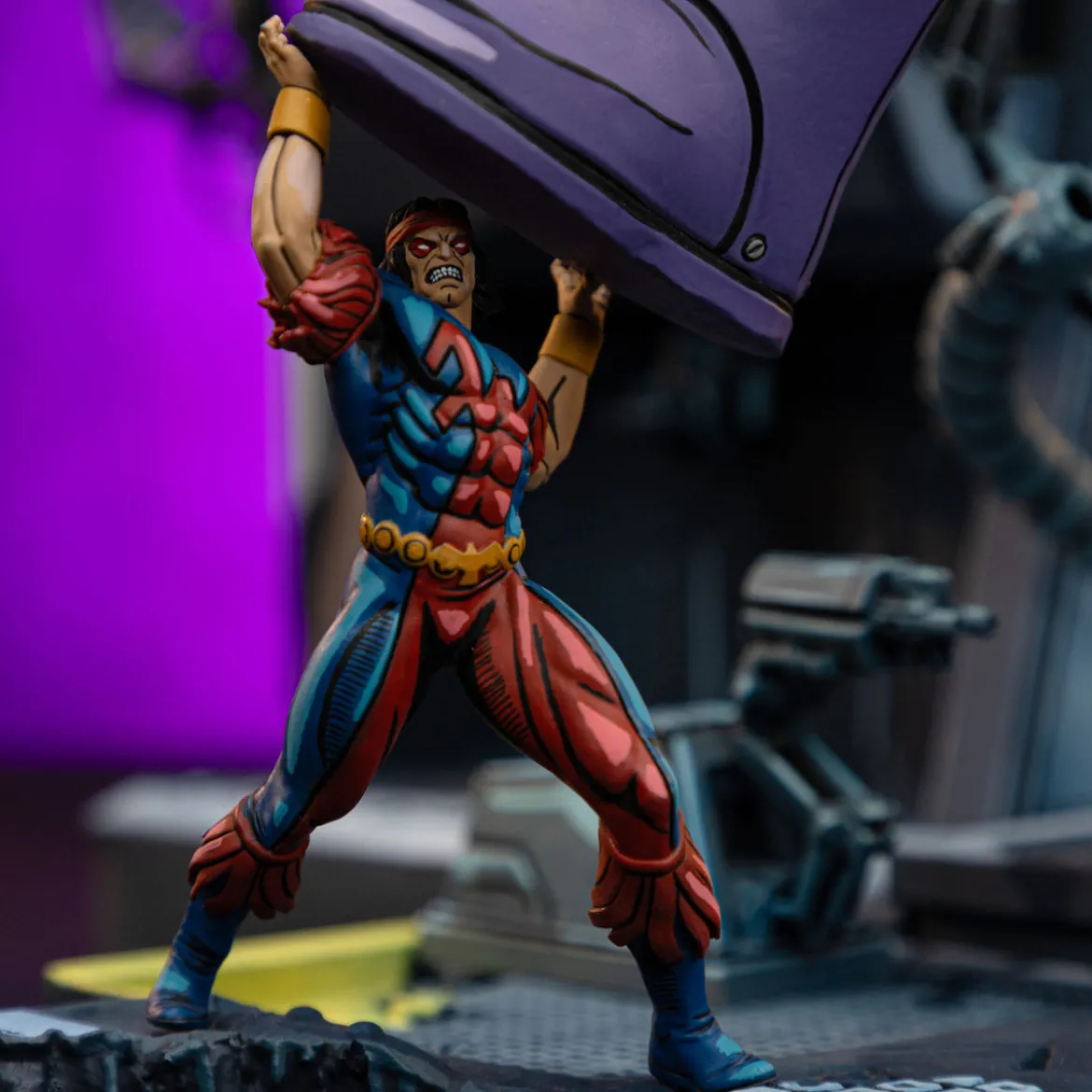 Marvel Demi Art Scale Statue 1/20 X-Men Danger Room Diorama