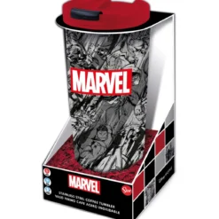 Marvel Edelstahl-Reisebecher Marvel Pattern