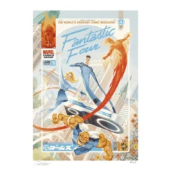 Marvel Fantastic Four #48 Kunstdruck Marvel's First Family: The Fantastic Four! 61 x 41 cm - ungerahmt