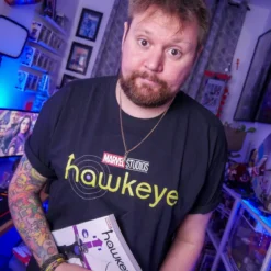 Marvel Hawkeye - Logo T-Shirt schwarz