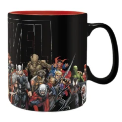 Marvel - Heroes Thermoeffekt Tasse