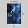 Marvel Kunstdruck Silver Surfer: Ghost Light 61 x 41 cm - ungerahmt