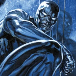 Marvel Kunstdruck Silver Surfer: Ghost Light 61 x 41 cm - ungerahmt