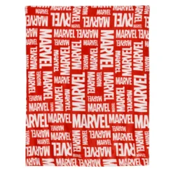 Marvel - Logo Flauschdecke