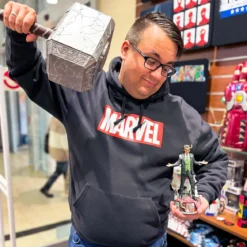 Marvel - Logo Hoodie schwarz