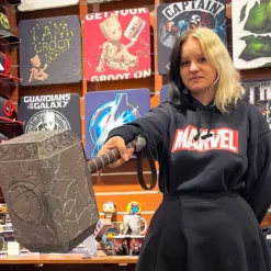 Marvel - Logo Hoodie schwarz