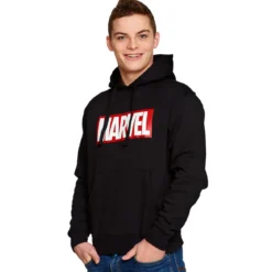 Marvel - Logo Hoodie schwarz