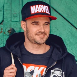 Marvel - Logo Snapback Cap