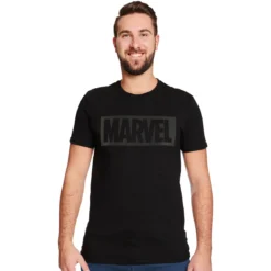 Marvel - Logo T-Shirt schwarz
