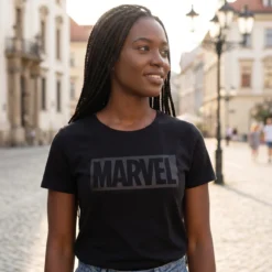 Marvel - Logo T-Shirt schwarz