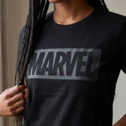 Marvel - Logo T-Shirt schwarz