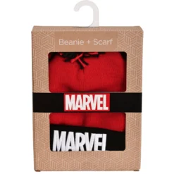 Marvel Mütze und Schal Geschenk Set