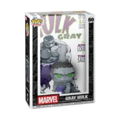 Marvel POP! Comic Covers Vinyl Figur Gray Hulk 9 cm
