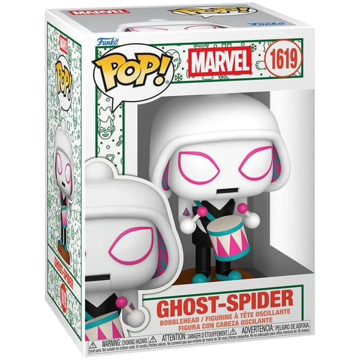 Marvel POP! Vinyl Figur : Holiday S6- Gwen(NTKR) 9 cm