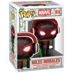 Marvel POP! Vinyl Figur : Holiday S6- Miles(NTKR) 9 cm