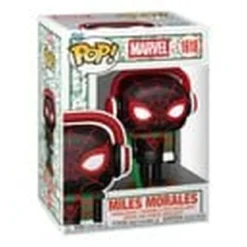 Marvel POP! Vinyl Figur : Holiday S6- Miles(NTKR) 9 cm