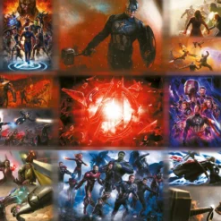Marvel - Puzzle Kollektion mit Poster